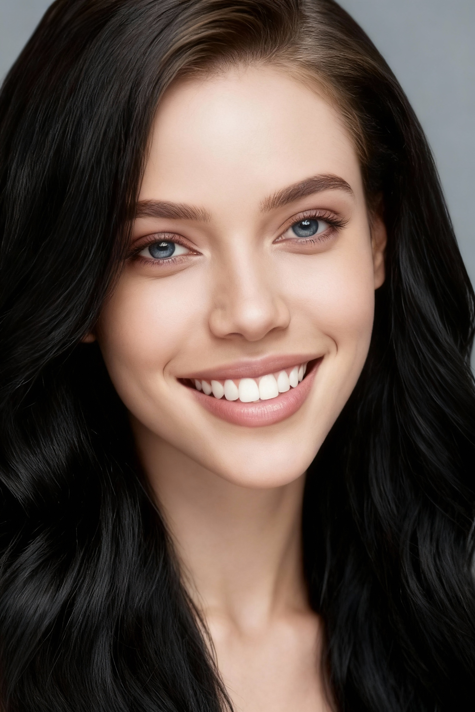 Thick, shiny hair results after using the MD® Hair System with Omega-rich Organic Sacha Inchi oil.