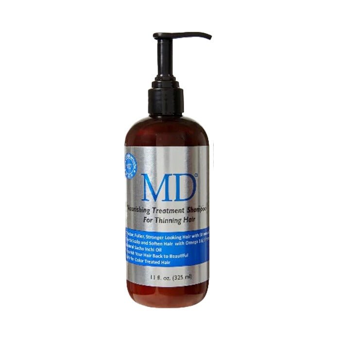 MD Revitalizing Shampoo for Men & Women - Sulphate-Free for All Hair Types - 11 fl oz - MD