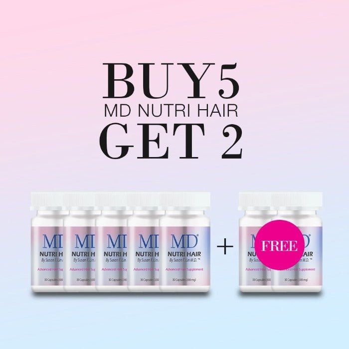 Programa MD Nutri Hair Bonus Compre 5 y obtenga 2 de bonificación